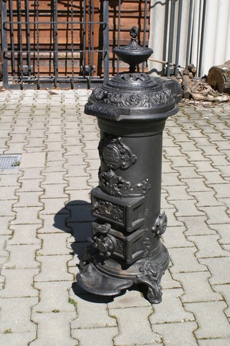 Gussofen herd kanonenofen - herd,
