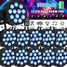 10x 5500mAh RGBW 12 LED Akku