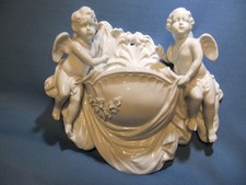 Porzellan Wandvase  Engel