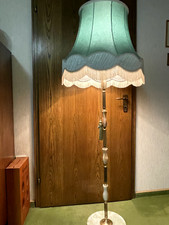 Stehlampe mit Messing und