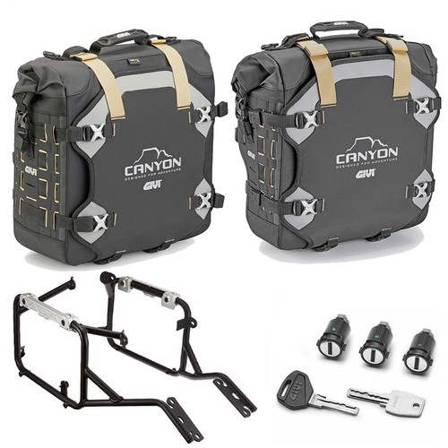 Givi seitenkoffer set - 30/25l, +