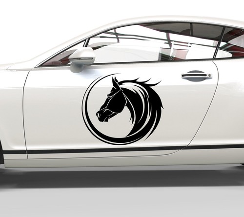 Autoaufkleber pferd tribal - pferd,
