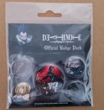 Death Note Official Badge Pack (4x, links oben fehlt)