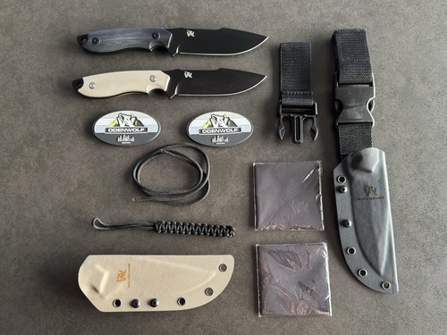 Outdoor messer odenwolf - 2x,