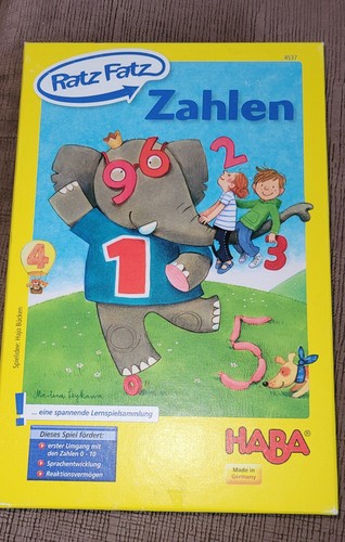 Haba ratz fatz zahlen - haba, +