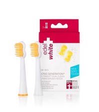 edel+white Dual Clean Ultrasoft Airbag Bürstenköpfe NEU,  Versand Weltweit
