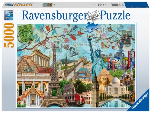 Puzzle ravensburger big - big, city