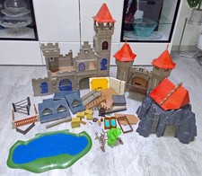 Playmobil Ritterburgen (3268 Königsritterburg und 3269 Drachenfestung), Konvolut