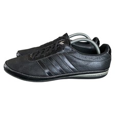 Adidas Porsche Design S2 Schwarz Leder Fahrschuhe 041157 Herren UK7,5 EU41 1/3