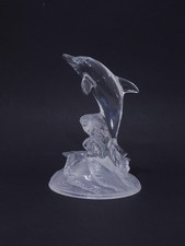 hhjsPQ - Glas Design Figur Delphin - 16 cm - Vintage