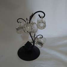 Schnapsglasständer aus Eisen mit 6 Schnapsgläser