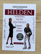 Christa Kinshofer original signierte Autogrammkarte Ak Ski alpin alt