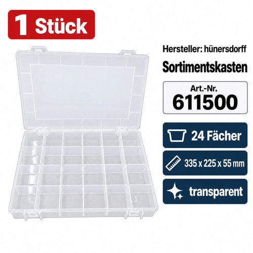 Hünersdorff sortimentskasten - hünersdorff,