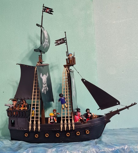 Playmobil custom piratenschiff - playmobil,