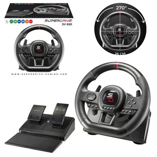 Gaming lenkrad mit pedalen - gaming-lenkrad,