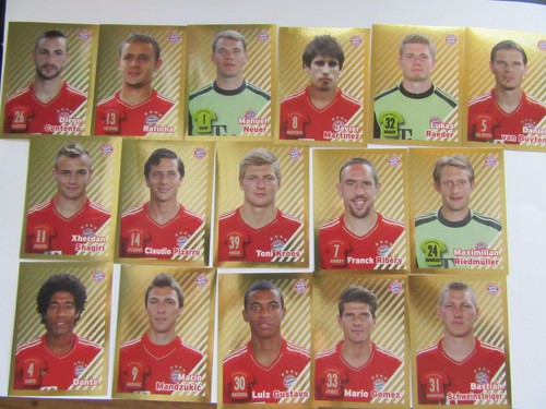 Panini gold sticker bayern - 16,
