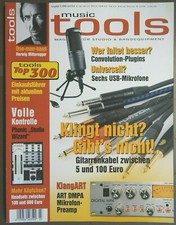 Tools4Music 3.2008 Art DMPA Phonic Studio Wizard Herwig Mitteregger Samplitude