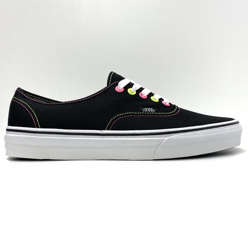 Vans authentic schwarz - vans, (neon)