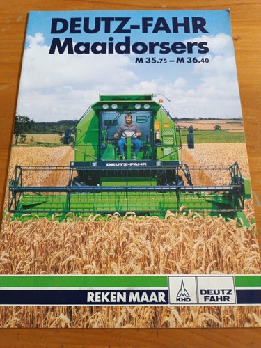 Prospekt deutz fahr - deutz,