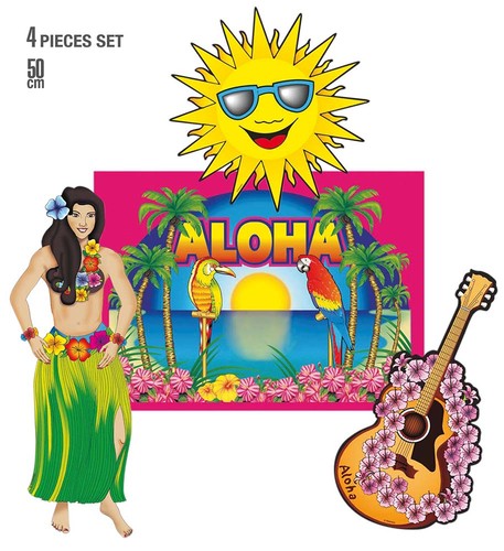 Hawaii deko motive papier - hawaii,