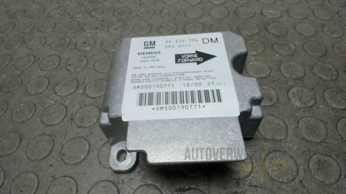 Airbagsteuergerät opel zafira - airbagsteuergerät,