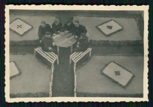 Foto soldaten kartenspiel - 2x,