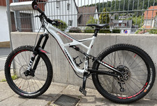 SPECIALIZED Enduro Comp 650b Gloss Dirty White/Black/Red Mountainbike Fully TOP