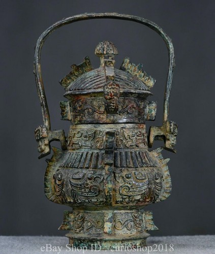 Ancient china bronze - ",