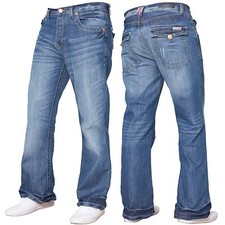 APT Herren Bootcut Jeans