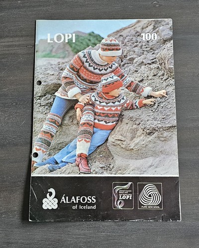 Vintage icelandic strickmuster - vintage,