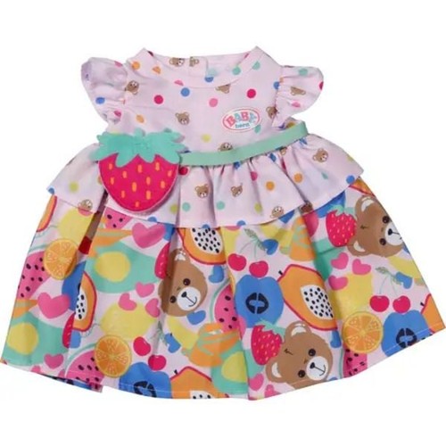 Baby born kleid - born, früchte