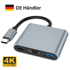 USB-C auf HDMI 3in1 Hub Adapter 4K PD USB 3.0 für MacBook Samsung Huawei Laptop