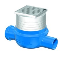 Conel DRAIN Bodenablauf DN50, waagerecht, superflach