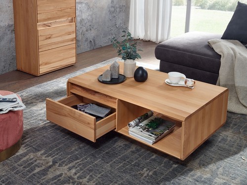 Couchtisch 110x70cm massivholz - 110x70cm,