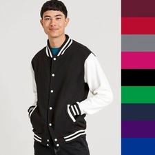Just Hoods Varsity Jacket