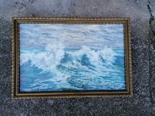 Gemälde Meeresbrandung Wellen
