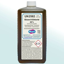 Eisen-3-Chlorid Eisen III Chlorid 1000 ml Ätzmittel Leiterplatten Fällungsmittel