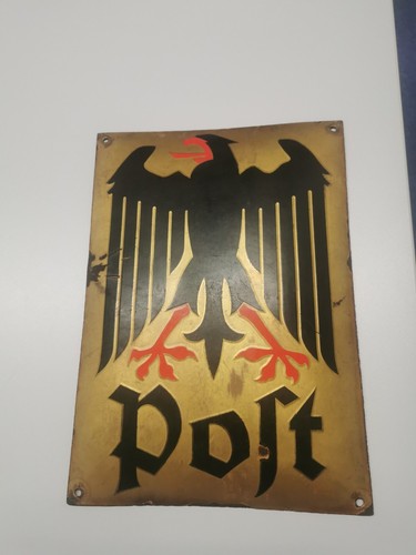 Altes emailie schild - 1930,