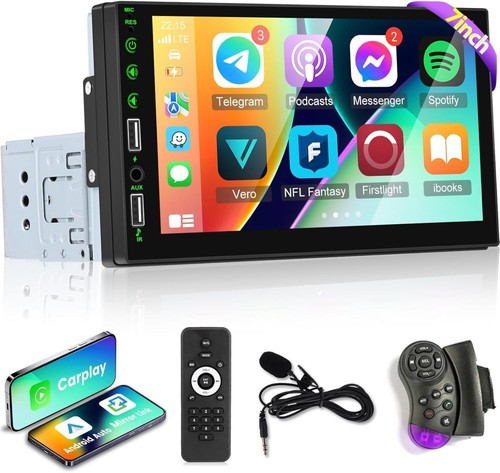 Single 1din autoradio apple - autoradio,