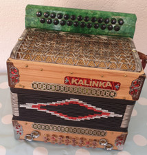 Akkordeon Garmoschka Knopfakkordeon