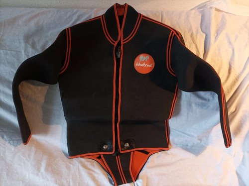 Vintage neopren taucheranzug - neopren,