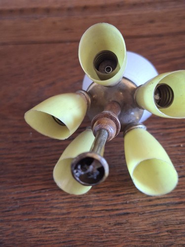 50er jahre space age lampe - space,