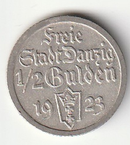 Danzig gulden 1923 kleine - danzig,