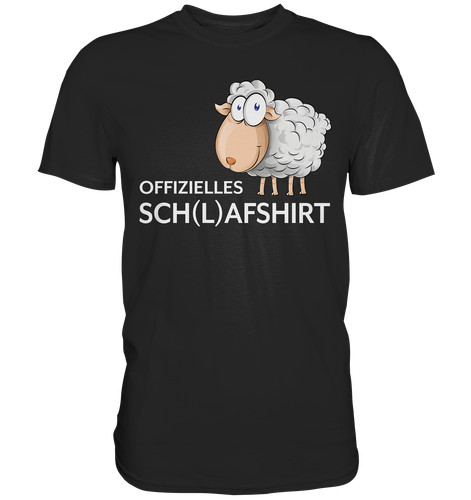 Offizielles schlafshirt schaf - offizielles,
