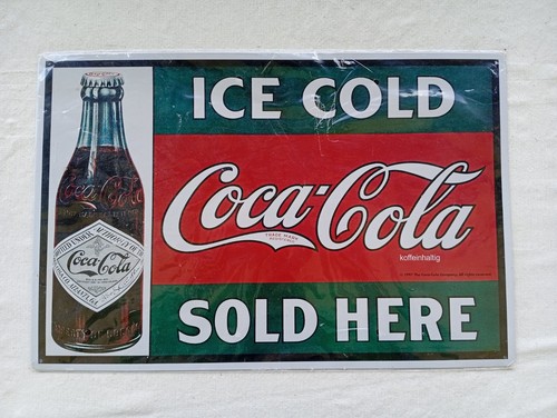 Coca cola blechschild ice - ice, cold