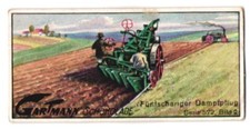 Sammelbild Gartmann Schokolade, Serie: 572, Bild 2, Moderne landwirtschaftliche 