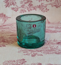 Iittala Marimekko Kivi Teelichthalter light green / grün / türkis
