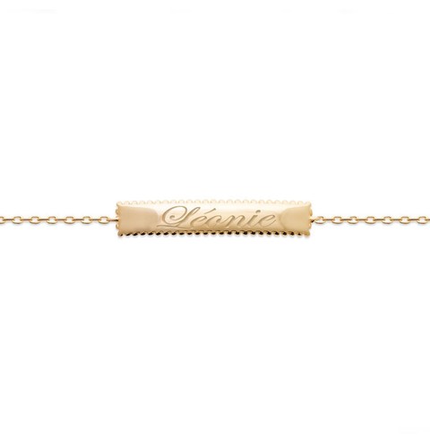 Armband panzerkette vergoldet - armband,