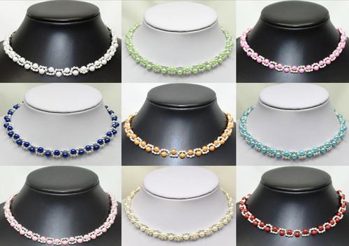 Silber metall perlen - silber,