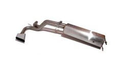 FOX Sportauspuff Side Pipe 1x130x50mm für Bora 1J Variant inkl VW Golf 4 Variant